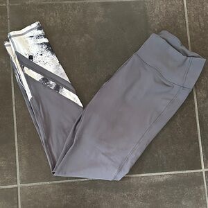 Grey and white Leggings